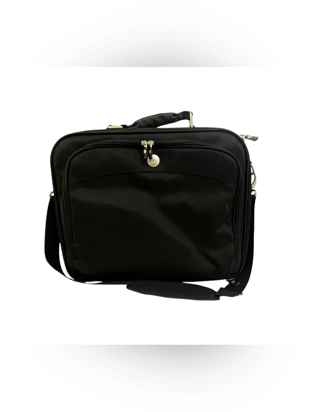 Dell Deluxe Laptop Computer Carrying Case Bag Black 15” Shoulder Strap Padded